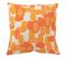 Coussin Déco "papaya" 43x43cm Orange