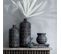 Vase Bouteille En Céramique "japan" 50cm Noir