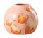 Vase Déco Poterie "bloem" 17cm Saumon