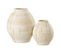 Vase Déco Poterie "rudy" 20cm Beige