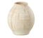 Vase Déco Poterie "rudy" 20cm Beige