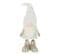 Statue Déco Lutin "plumes" 58cm Beige