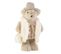 Statuette Déco Ours "sac à Main" 46cm Beige