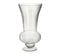 Vase Design En Verre "giga" 51cm Transparent