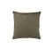 Coussin Effet Peau "norbert" 45x45cm Vert Olive