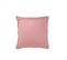 Coussin Effet Peau "norbert" 45x45cm Rouge