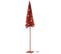 Statuette Déco à LED " Sapin" 98cm Rouge