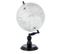 Globe Sur Pied En Bois "terrestre" 50cm Noir et Gris