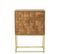 Commode 2 Portes Sur Pied "nino" 122cm Naturel