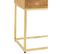 Commode 2 Portes Sur Pied "nino" 122cm Naturel