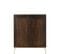 Commode 4 Portes En Bois "dion" 118cm Marron