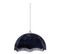 Lampe Suspension "velours" 95cm Bleu