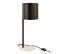 Lampe à Poser En Métal "bart" 48cm Noir