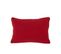 Coussin Déco Bonheur "ellis" 30x45cm Rouge