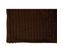 Plaid Design Uni "corduroy" 130x180cm Chocolat