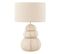 Lampe à Poser "oursin" 47cm Beige