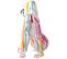 Statue Gorille Déco "pop Art" 80cm Multicolore