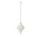 Lampe Suspension En Métal "bore" 65cm Blanc