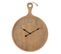 Horloge Murale En Bois "planche" 88cm Naturel