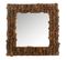 Miroir Mural En Bois "syma" 90cm Marron