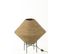 Lampe Suspension En Jonc "soucoupe" 40cm Naturel