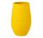 Vase En Céramique "fiesta" 40cm Jaune