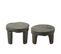 Lot De 2 Tables Basses "tek" 50cm Noir