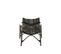 Fauteuil Lounge En Bambou Et Rotin - Safi