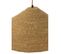 Lampe Suspension Chapeau "moonj" 60cm Naturel