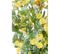 Bouquet De Fleurs Artificielles "mixtes" 85cm Jaune