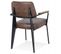 Fauteuil Vintage Design "bonito" 82cm Marron