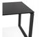 Bureau Design "abigano" 170cm Noir