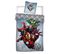 Parure De Lit Simple Avengers Hulk, Thor, Iron Man, Black Widow - 140 Cm X 200 Cm