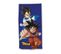 Serviette De Plage - Dragon Ball Z - Vegeta Et Son Goku - 70x140 Cm