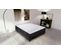 Matelas ressorts 140x190 cm BORGO accueil mousse à mémoire de forme ép.25 cm