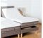 Matelas mousse 70x190 cm DREAMEA GRAPHIC MEMO relaxation