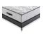 Ensemble Matelas + Sommier 160x200 - 672 ressorts ensachés - 7 Zones - Ferme - 27 Cm - Hôtel Supreme