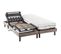 Ensemble Matelas+sommier Relaxation Électrique Ergo 2 Dreamzone - 2x80x200 Cm