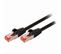 Cable Cat 6 S/ftp Network Cable - Rj45 Male - Rj45 Male - 3.0 M - Noir