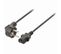 Cable Power Cable - Schuko Male Angled - Iec-320-c13 - 3.0 M - Noir