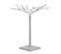 Arbre Décoratif En Métal "féerique" 64cm Blanc