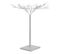 Arbre Décoratif En Métal "féerique" 80cm Blanc