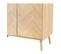 Buffet Shelby En Bois 2 Portes 80x40x80cm