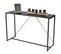 Console Design En Métal Madison - L. 120 X H. 79 Cm - Noir