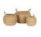 Paniers En Algue Marin Paniers De Rangement En Algue Marine Rond H20cm/h24cm/h28cm