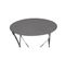 Table à Manger Table De Jardin Pliable En Métal Gris Anthracite D60xh71cm