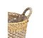 Panier Seagrass En Algue Marine Et Jute  H25cm/h28cm/h32cm Mix