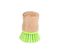 Brosse Vaisselle Poils Durs - Diam. 5 Cm - Vert Anis