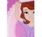 Tapis Enfant 95x133 Sofia À Rose