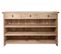 Bar En Bois Clair 3 Tiroirs 2 Tablettes - Casimir